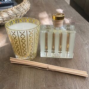 Nest Fragrances Holiday Classic Candle & Diffuser Set